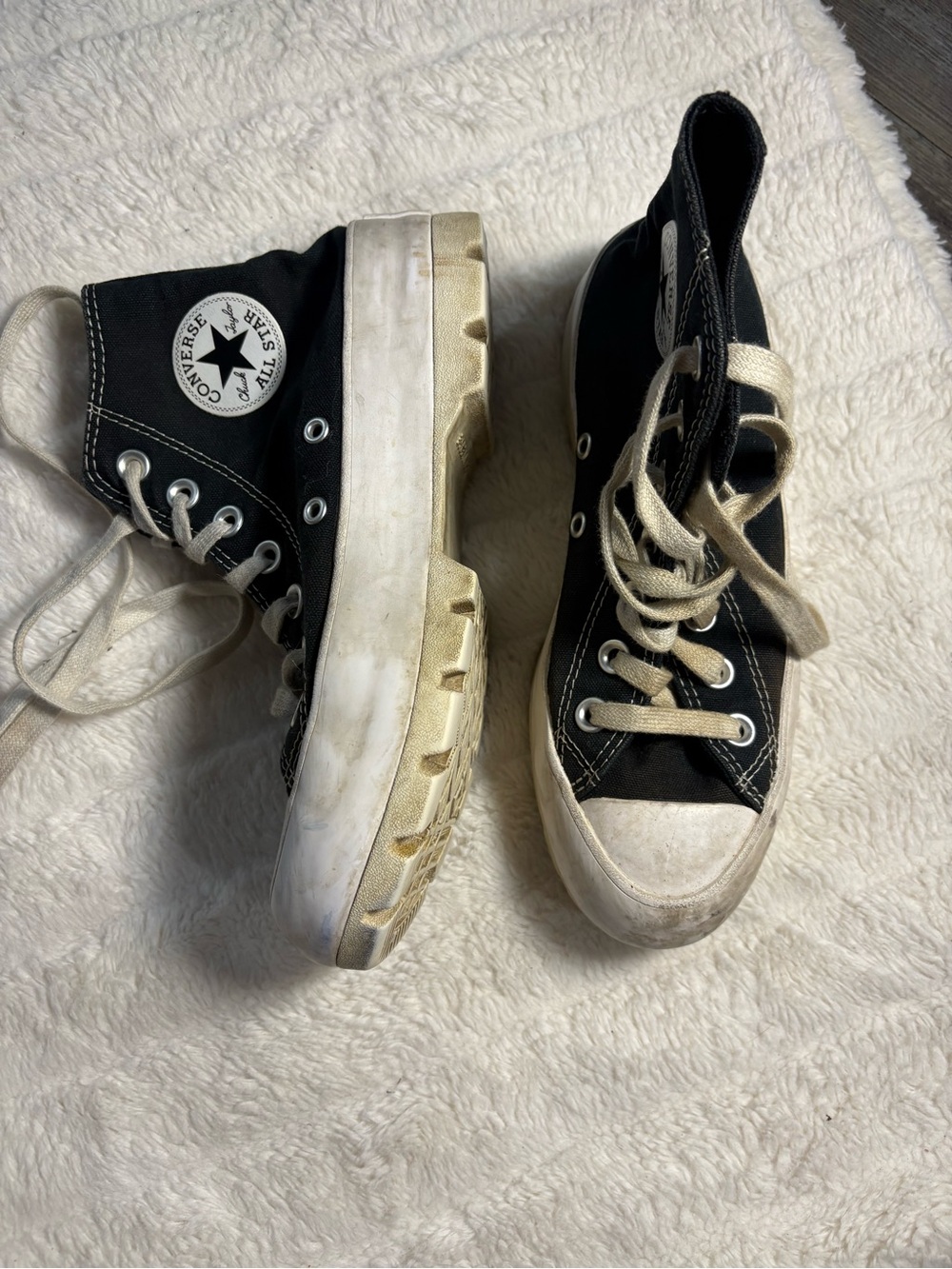 Converse platform high tops Chuck Taylor All Star